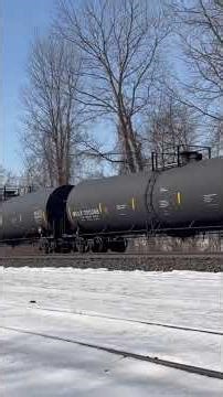 CSX tanker train at Fairview PA