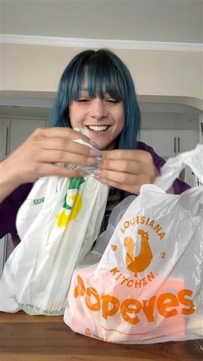 Day 11: Subway Hack. Add Popeyes 🍗 Eating Subway for 30 days. This sub was $1.97 with my footlong pass. #popeyes #30daychallenge #foodhacks | Eat It Katie