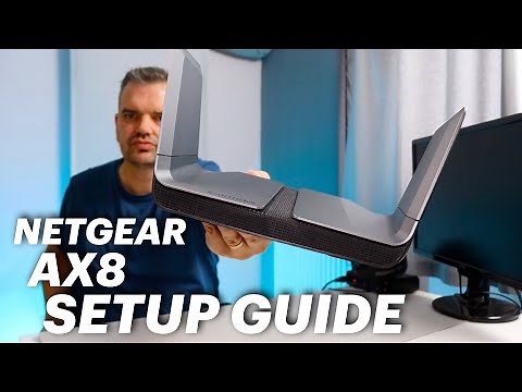 BEST ROUTER FOR GIGABIT INTERNET - WIFI 6 - NETGEAR NIGHTHAWK AX8 ROUTER
