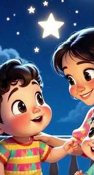 ✨ Las Estrellitas Brillantes | Canción Infantil de Noche | Brilla con Mamá #baby #cantaconmigo