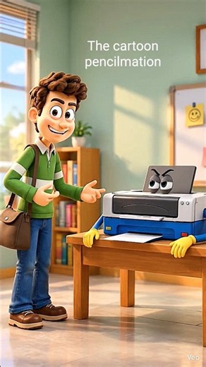 🖨️ “This Printer Just Roasted Him! 🤣🔥”#shorts