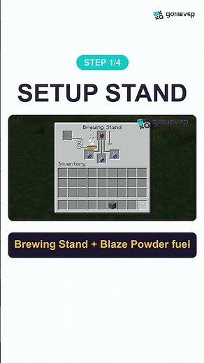 How to Brew Potion of Infestation in Minecraft #shorts