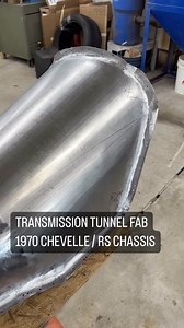 32 reactions | Custom fabricated transmission tunnel for a 1970 Chevelle on a Roadster Shop Chassis at the @v8speedandresto shop #fabrication #v8speedandresto #chevelless #metalshop #tig #htpwelders | V8 Speed & Resto Shop | Facebook