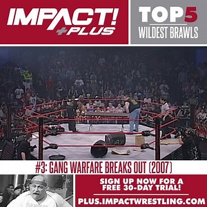 Weekly Countdown: Top 5 Wildest Brawls! #3: Gang warfare breaks out (2017) Check back at 6pm tomorrow for #2... #IMPACTUK | TNA Wrestling UK