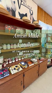 Looking for a thoughtful holiday gift? 🎁 Our Village gift shops are full of locally made treasures! Candles, crafts, cookbooks, quilts, whoopie pies, kids toys and so much more. Stop by and find something uniquely Lancaster County! 🛍️✨ | The Amish Village