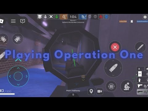 PLAYING OPERATION ONE (Roblox siege)