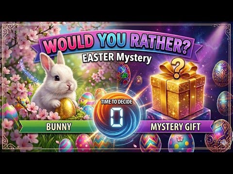 Would you Rather? Easter Mystery 🐰 | Easter Brain Break | HOP 🐰 CHOOSE 🐰 and DANCE