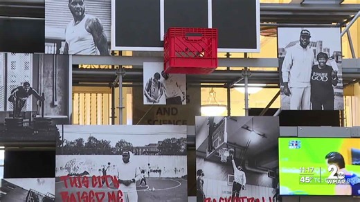 New library exhibit celebrates Baltimore basketball legend Carmelo Anthony