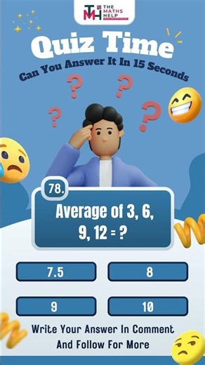 Quick Maths Challenge! 🔥 | What’s the Average? 🤯✨