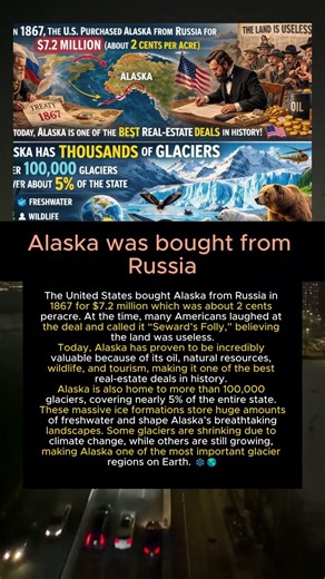Do You Know Alaska Facts ? #amazing #alaska #history #world #aura #usa #russia