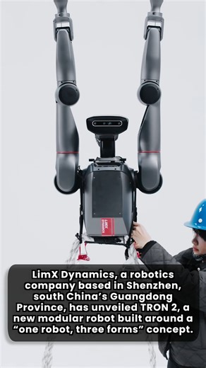 Chinese Embassy in TT on Instagram: "LimX Dynamics, a robotics company based in Shenzhen, south China’s Guangdong Province, has unveiled TRON 2, a new modular robot built around a “one robot, three forms” concept. Designed for flexible research and development use, TRON 2 supports multiple configurations and mobility modes while expanding manipulation capabilities. With a starting price of around US$7,000, the robot significantly lowers the cost barrier for advanced robotics and embodied-intelli