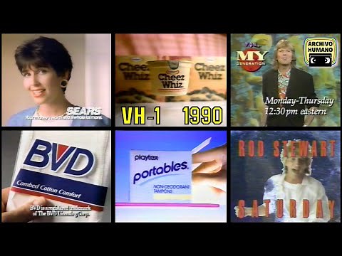 VH1 commercials from 1990
