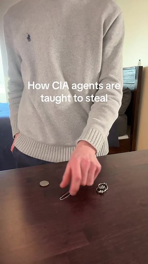 Did you see it the first time? #magic #sleightofhand #cia | magic