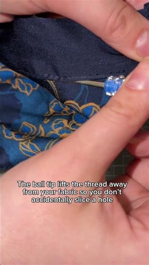 The seam ripper inventor really ate with this one! #seamripper #sewing #shorts