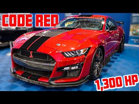 FIRST LOOK AT THE ALL-NEW 1,300HP TWIN TURBO SHELBY GT500 CODE RED! *FULL BREAKDOWN*