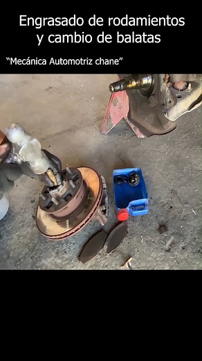 Engrasado de balero y cambio de balatas | CHANE Tutoriales de Mecánica