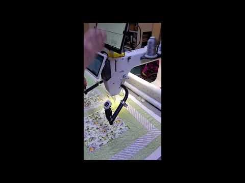 QCT6 Pro, Quilt turned on rails for side border