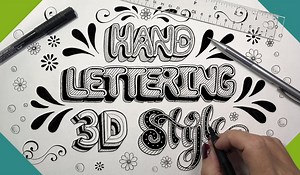 Hand Lettering 3D Style | Jane Snedden Peever | Skillshare