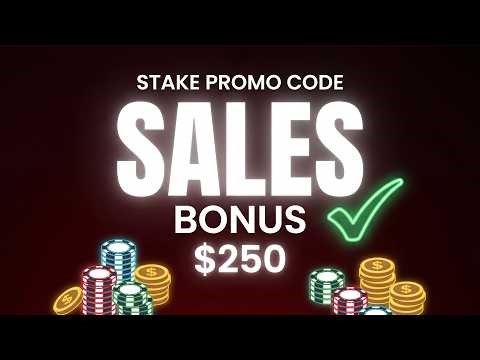 Stake Promo Code "SALES" — Deposit Bonus Up To $250 + Exclusive VIP Rewards (2026)