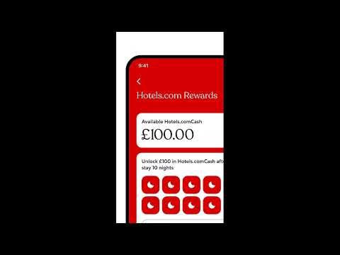 Hotels.com Rolls Out Revamped Rewards Programme, Offering Members £100 in Hotels.comCash After...