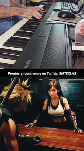 Final Fantasy VII - Tifa's Theme (NEW COVER) 🎹 #youtubeshorts #finalfantasy #shorts #viral #trending