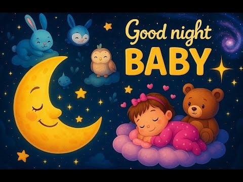 Bedtime Lullaby That Truly Works – Gentle Music for Baby Sleep 🌌