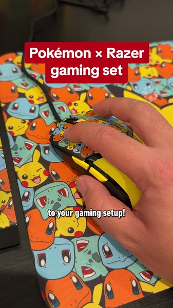 Ultimate Pokemon Gaming Set Featuring Razer Equipment