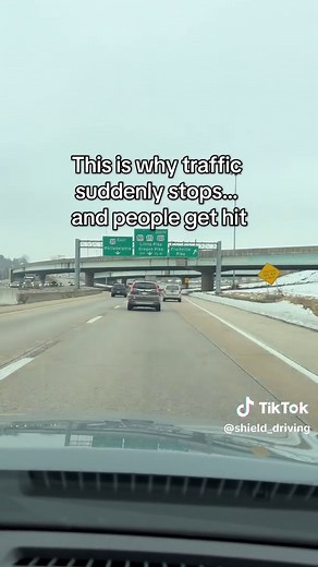 How Early Braking Affects Highway Traffic