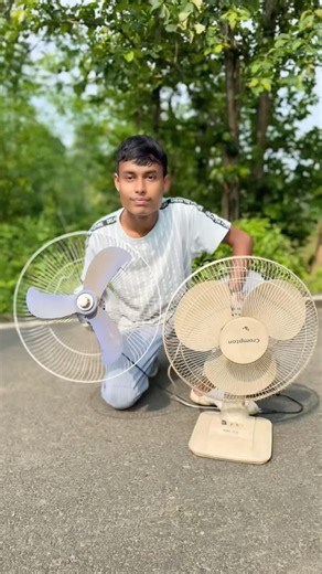 Mini Electric fan ￼Vs Big Cooler Fan Unboxing And Testing 🔥