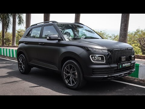 Hyundai Venue | Matte Black Wrap | Modified