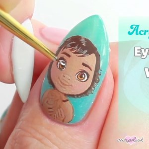 405K views · 10K reactions | WOW! This designs of baby Moana is so detailed and realistic!  | cutepolish | Facebook