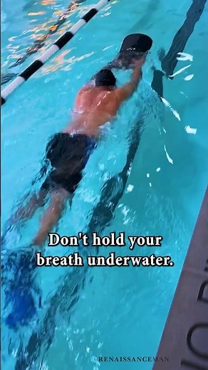 How to Swim: Stop Holding Your Breath Underwater