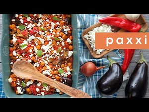 Ρεβίθια με μελιτζάνες στο φούρνο by Paxxi