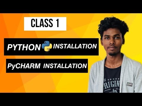 CL-1 Python and Pycharm installation | Tamil