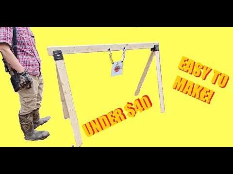 HOW TO BUILD A HEAVY DUTY TARGET STAND!