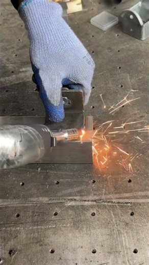 Laser Spot Welding Machine #HandheldLaserWeldingMachine #ReinforcingRib#welding #welding artifact