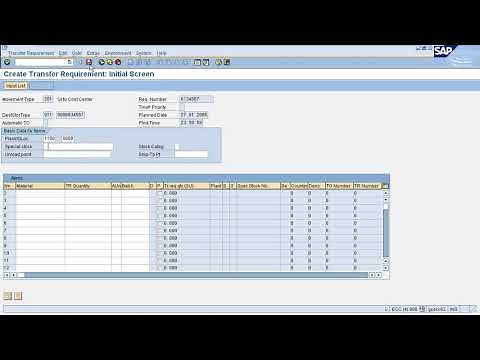 SAP WM - Moving Material within Warehouse