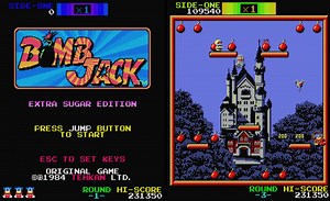 Amazing remake of Bomb Jack for 40-year-old 8-bit computer