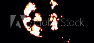 Symbol search minus burns out of transparency, then burns again. Alpha channel Premultiplied - Matted with color black