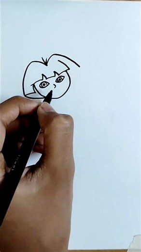 How to draw dora #drawing #art #shorts