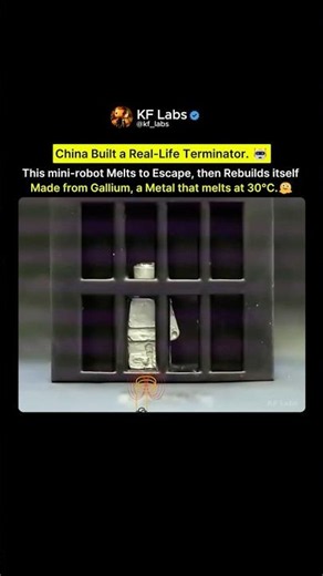 This Robot Melts Through Solid Bars 🫠