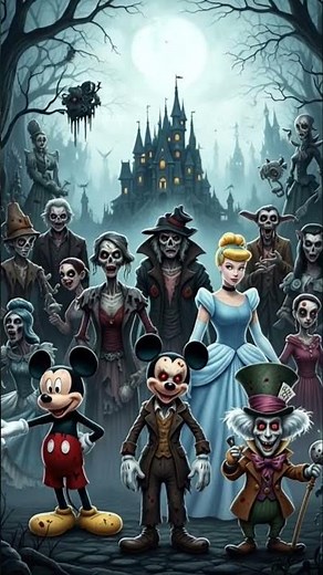 horror version disney