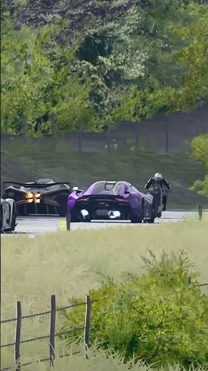 Kawasaki Ninja H2R vs Bugatti & Koenigsegg Hypercars #shorts #kawasaki #superbike #supercars #car