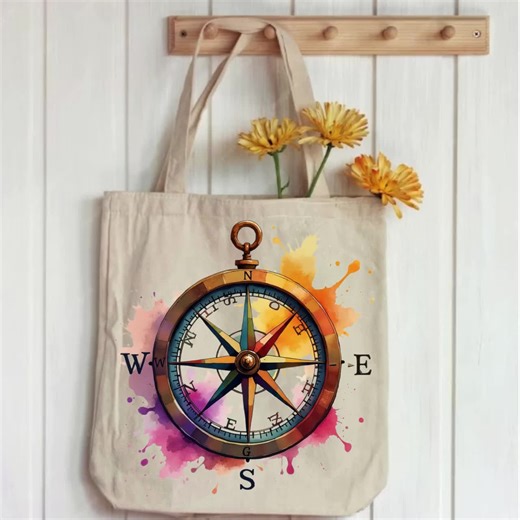 Watercolor Compass Clipart: Nautical Steampunk PNG (digital Download) - Etsy