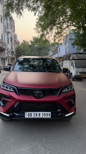How this fortuner converted Legender Gr with Romania Red PPF at ‪@PegasusPremium‬ 🔥