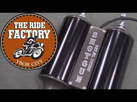 Shotgun Shock Air ride System for Harley-Davidson Soft tail