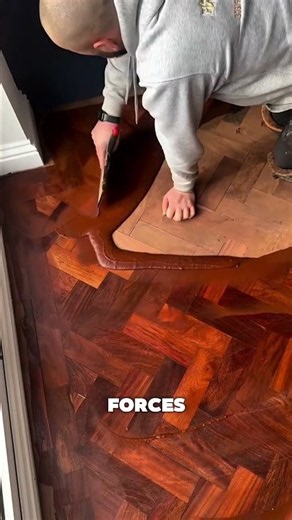 The Secret to Seamless Parquet Refinishing!