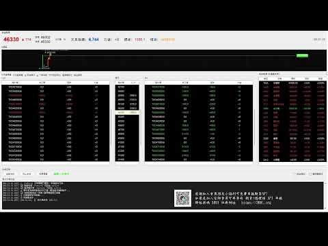 【天真選擇權】程式交易-python-api-盤中實況-