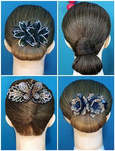 Learn to Make Simple Bun Hairstyles for Short Hair | DIY Hacks