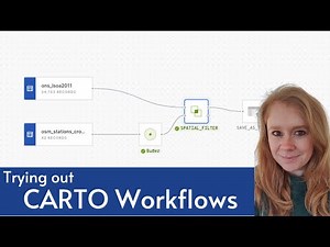 I tried out CARTO Workflows